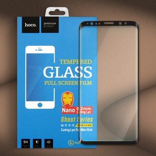 Dán cường lực Samsung Galaxy S9 hiệu Hoco Full màn hình Đen