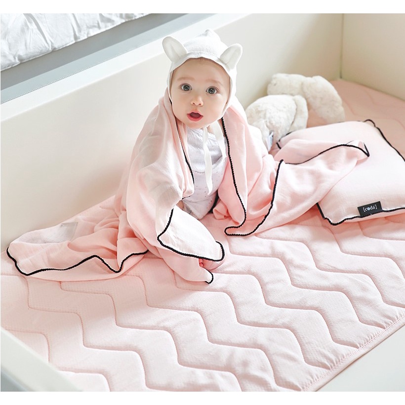 Thảm trải lõi lưới 3D siêu thông thoáng cho bé từ sơ sinh-10 tuổi nhập khẩu Bonitabebe Hàn Quốc