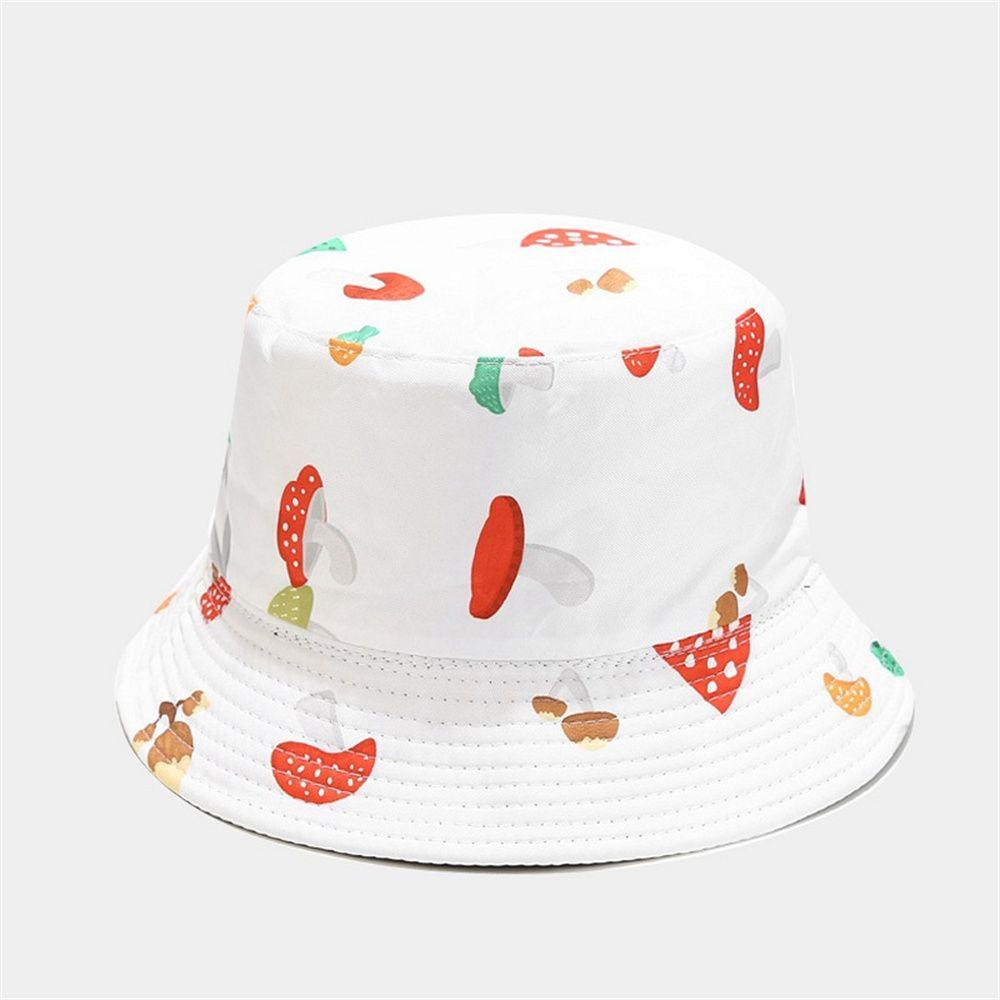 BSUNS Mũ Bucket In Hình Nấm Thời Trang Mùa Hè Cho Nam Nữ