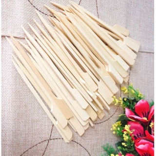 Xiên Gỗ 12cm ( xiên đồ ăn , hoa quả )