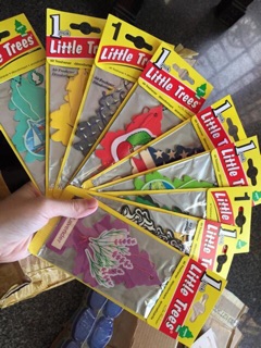 Combo10 cây thông thơm little trees đủ mùi