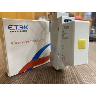 Đèn báo pha gắn rail ETEK 220V