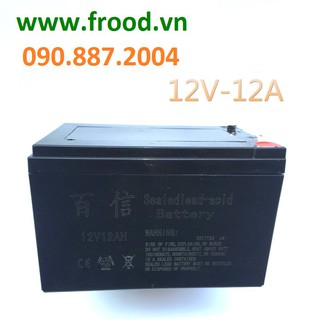 Bình Ắc quy khô 12V - 12AH
