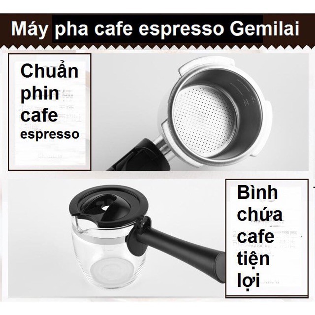 [HÀNG CHÍNH HÃNG] Máy pha cafe Espresso cho cái nhân, gia đình, cơ quan và quán nhỏ