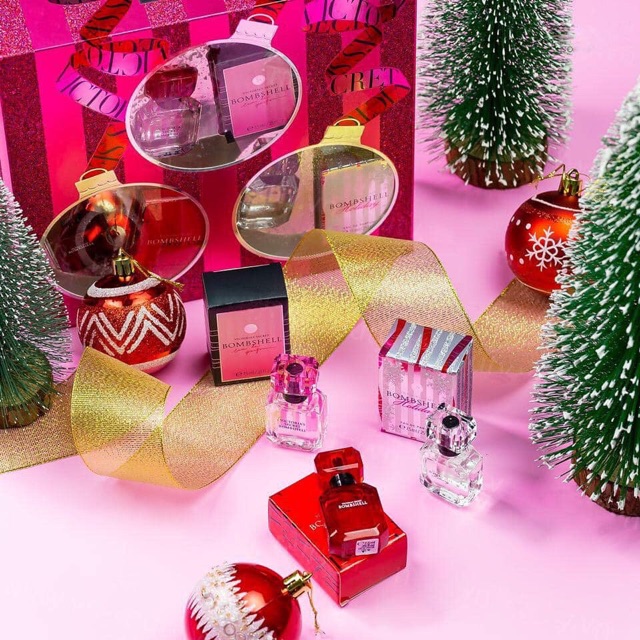 Set Nước Hoa Victoria's Secret Bombshell 3 Chai (New) | Thế Giới Skin Care