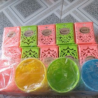 Cốc  cắm bút vuông ,tròn