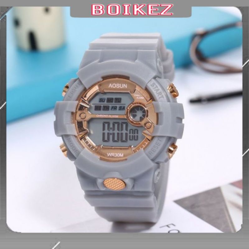 Đồng hồ nữ điện tử thể thao cá tính AoSun Chính Hãng AOSUN 046