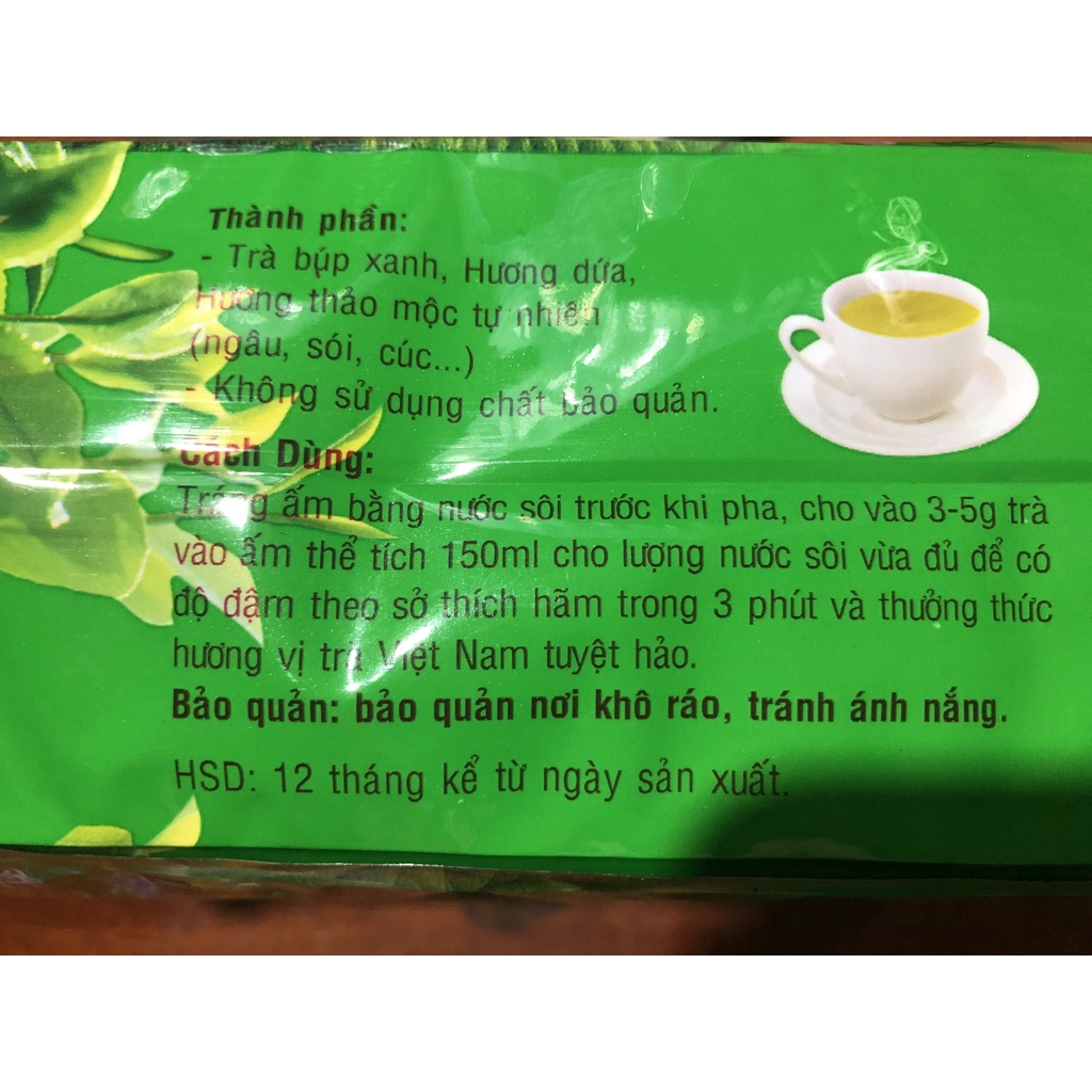 Trà dứa & trà sen con voi xanh