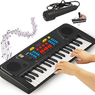 Đàn piano điện tử 37 phím có micro vừa đàn vừa hát cho bé, đàn organ điện tử, đàn piano,đàn piano có bộ sạc pin tiện lợi