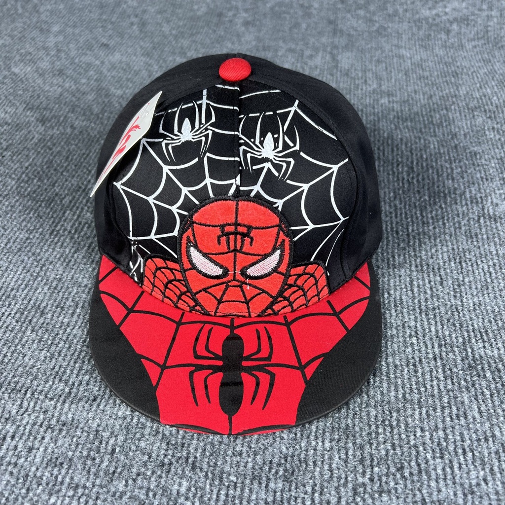 Nón kết hiphop lưỡi trai spiderman cho bé trai siêu cao cấp