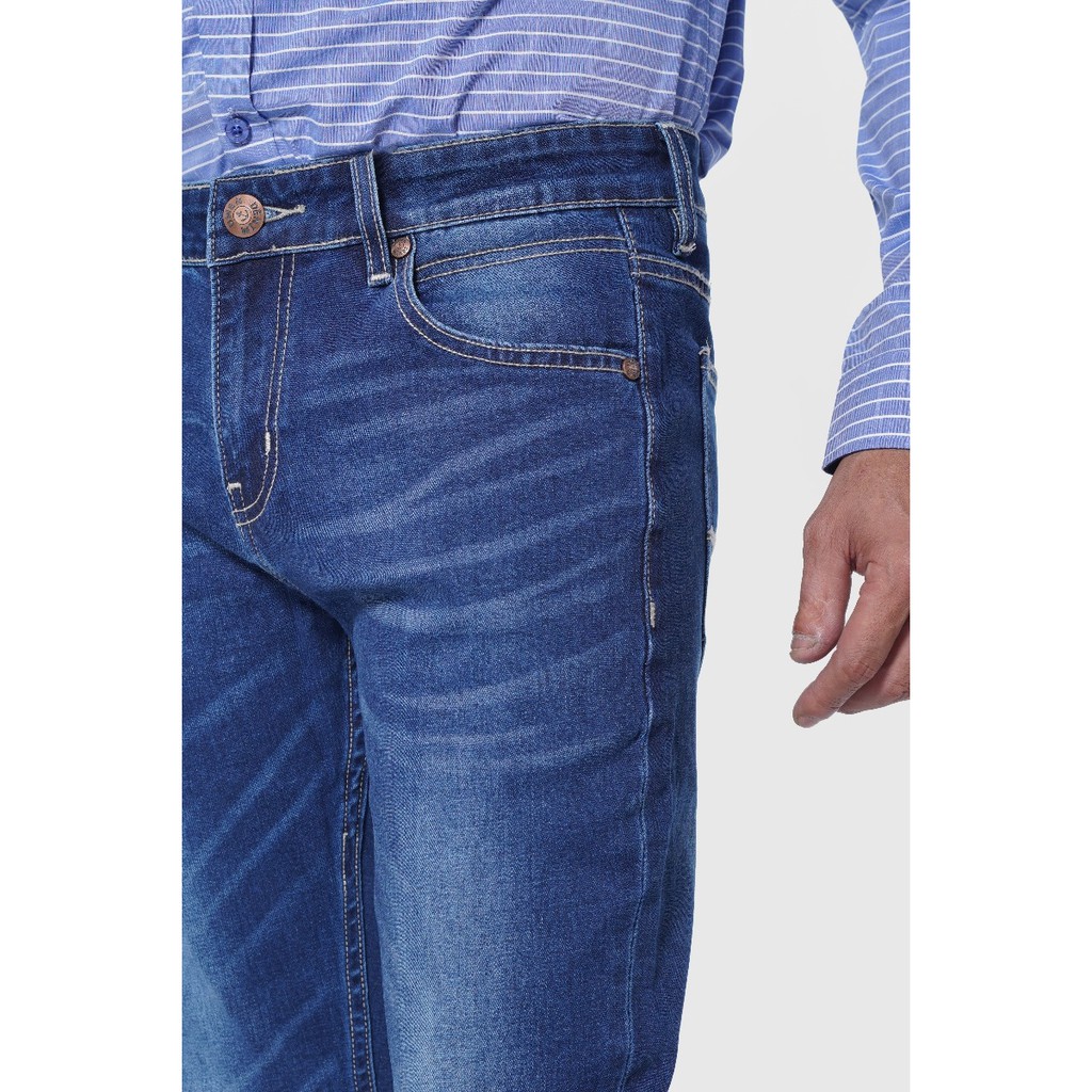 Quần Jeans nam slim fit Owen QJD67348