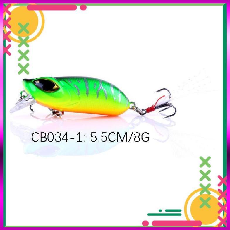 ⭐  Mồi Mininow Lure Mắt 3D dài 5,5cm nặng 8gam