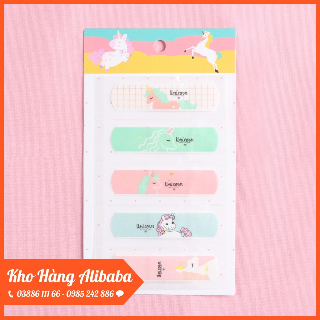 SET 4 Băng Gâu Dán Vết Thương Nhiều Hình Cute
