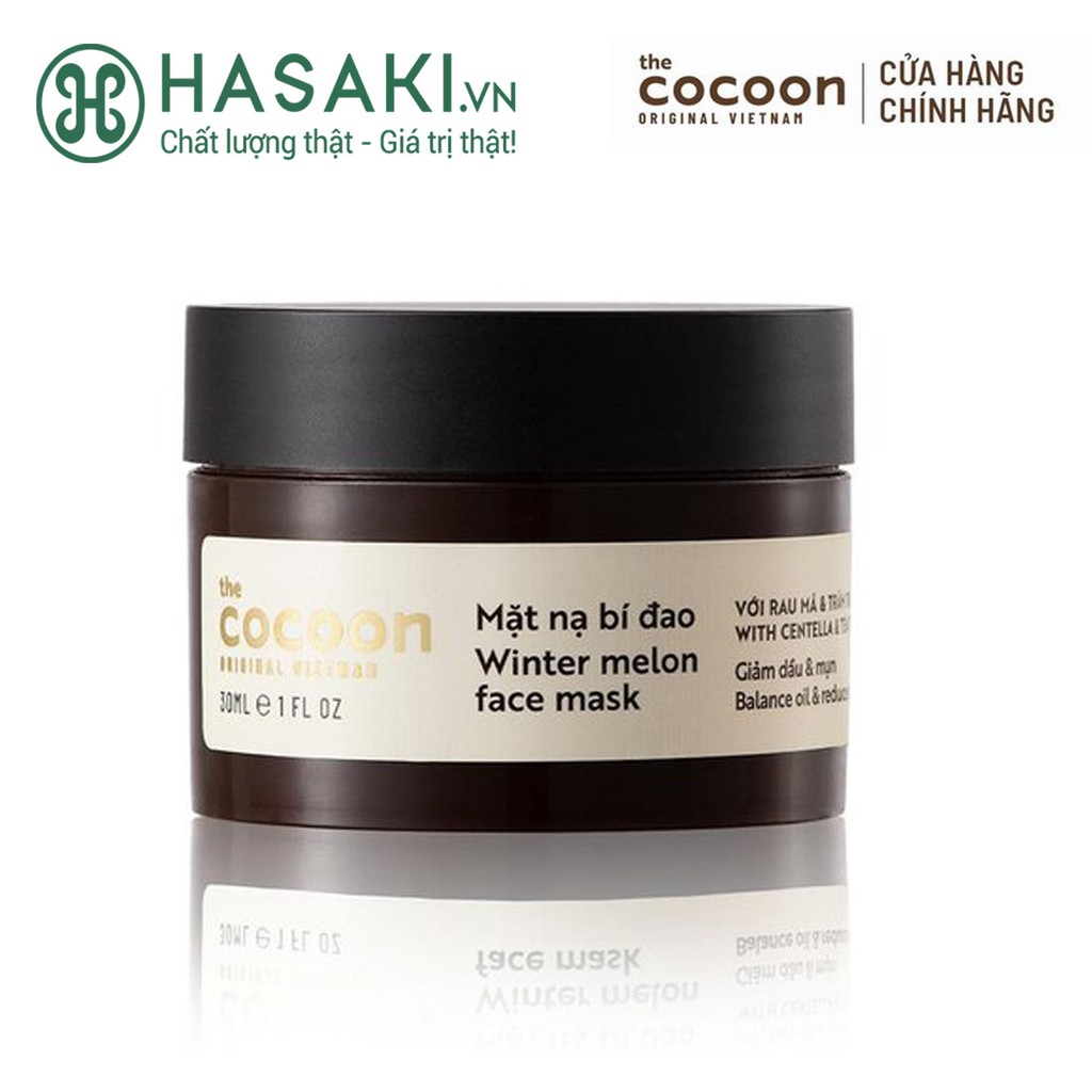 Mặt Nạ Bí Đao Cocoon Winter Melon Face Mask 30ml