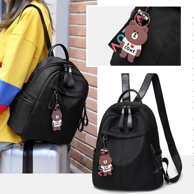 Ba lô IELGY bằng vải oxford thời trang dành cho nữ