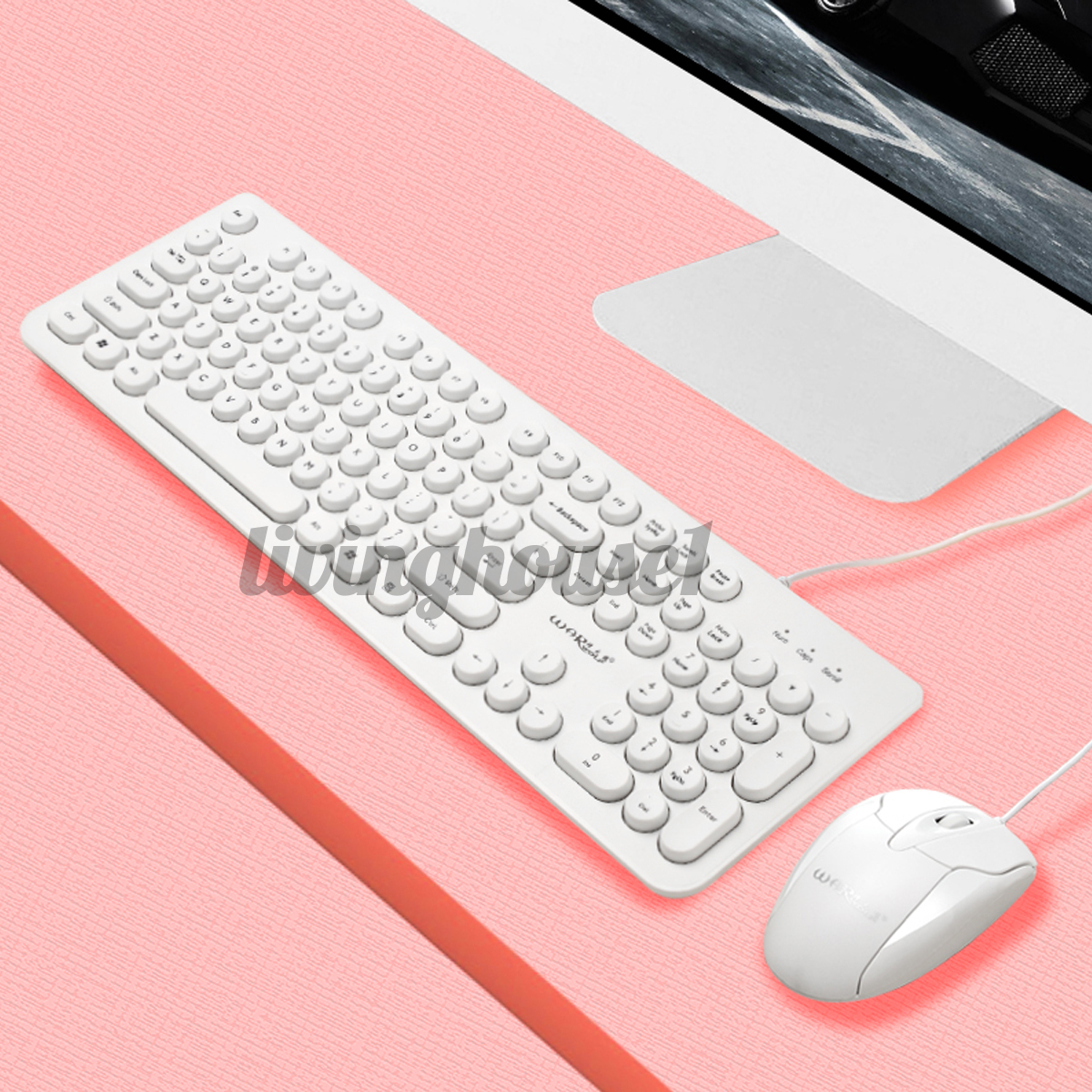 Bộ Bàn Phím Và Chuột Có Dây 104 Nút Bấm 3 Mức Dpi | BigBuy360 - bigbuy360.vn