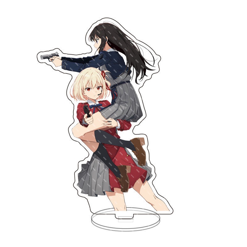 Mới Giá Đỡ Đĩa Lycoris Recoil Bằng Acrylic Cho Búp Bê Nishikigi Chisato Nakahara Mizuki Inoue Takina