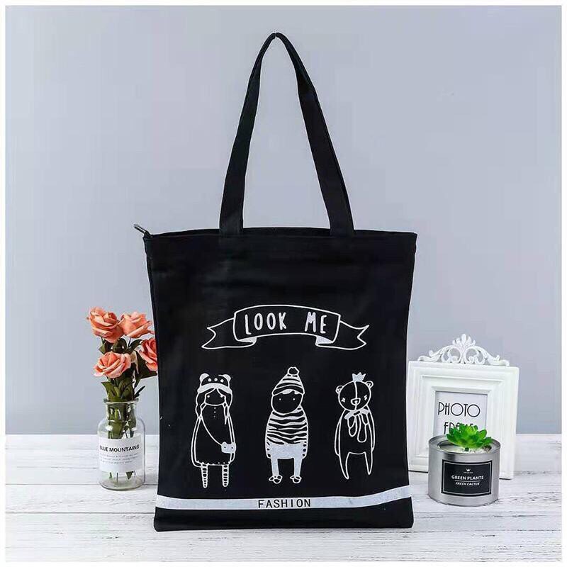 ( SALE 50 % ) Túi tote vải canvas 3 người Siêu hot tặng quà xinh