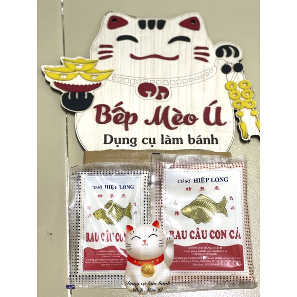 Bột Rau Câu Con Cá Giòn
