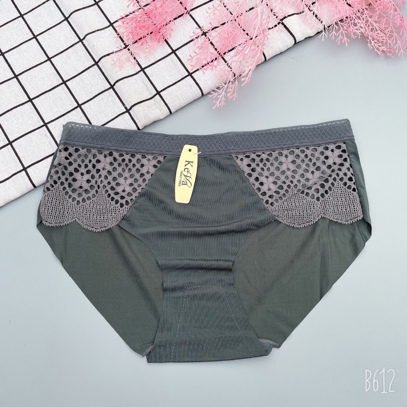 Quần lót su phối ren mềm mại fom 48-58kg vừa (lẻ 1c)