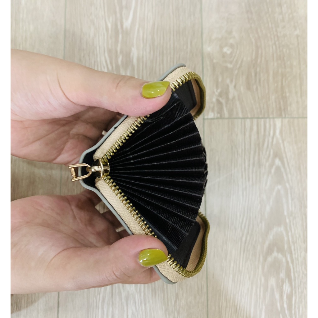 Ví Nữ Mini Đựng Tiền, Thẻ Ngân Hàng Cầm Tay Nhiều Ngăn Tiện Lợi