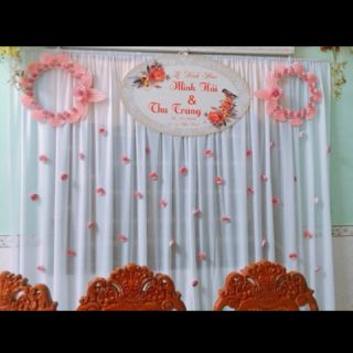 Rèm/Màn trang trí sinh nhật/tiệc cưới, hỏi