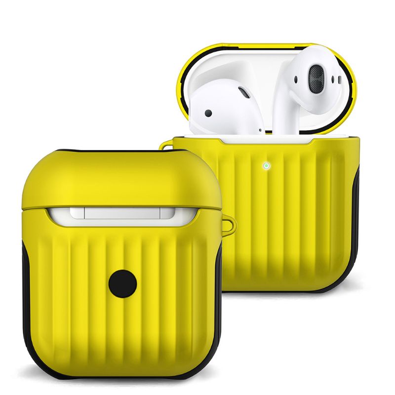 Vỏ Hộp Đựng Tai Nghe Không Dây Bluetooth Bằng Nhựa Cứng Chống Trầy Xước Cho Apple 2