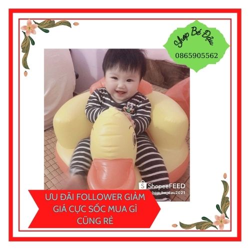 Ghế hơi tập ngồi cho bé