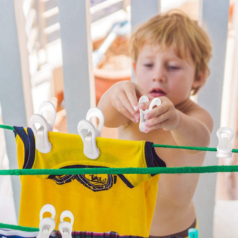 Set 40 Kẹp Nhựa Phơi Quần Áo Tiện Lợi