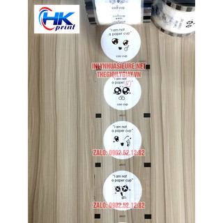 CUỘN MÀNG ÉP LY NHỰA (MÀNG DẬP CỐC) MẮT LONG LANH ms517