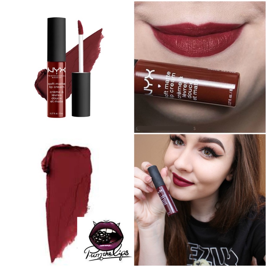 Son kem NYX chính hãng Soft Matte Lip Cream