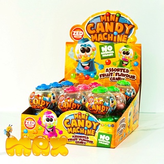 Máy Bán Kẹo Mini Candy Machine , Kẹo Đồ Chơi Cho Bé 35gr Vị Hoa Quả Zed Candy BeeMax