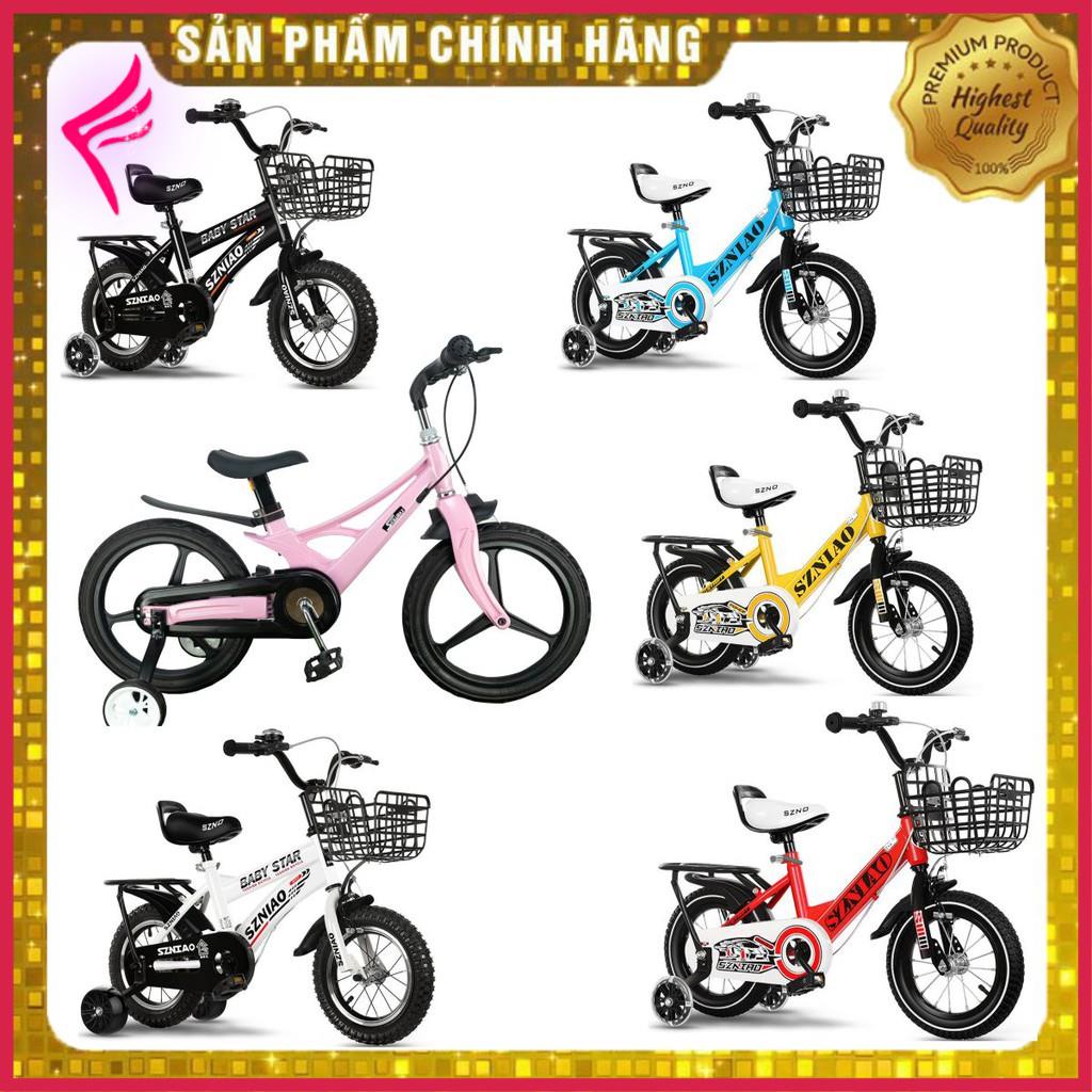 Xe Đạp Trẻ Em Chính Hãng ZRONG, SZNIAO, SKILLMAX Cho Bé Từ 3 Đến 8 Tuổi - Khung Thép, Vành Nhôm Cao