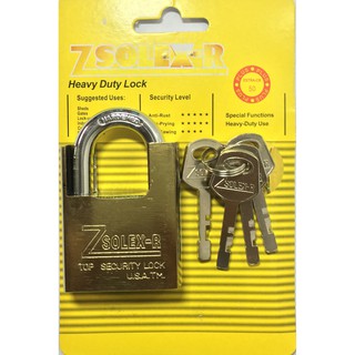 Khóa cửa chống cắt Z-Solex USA dày 6 phân