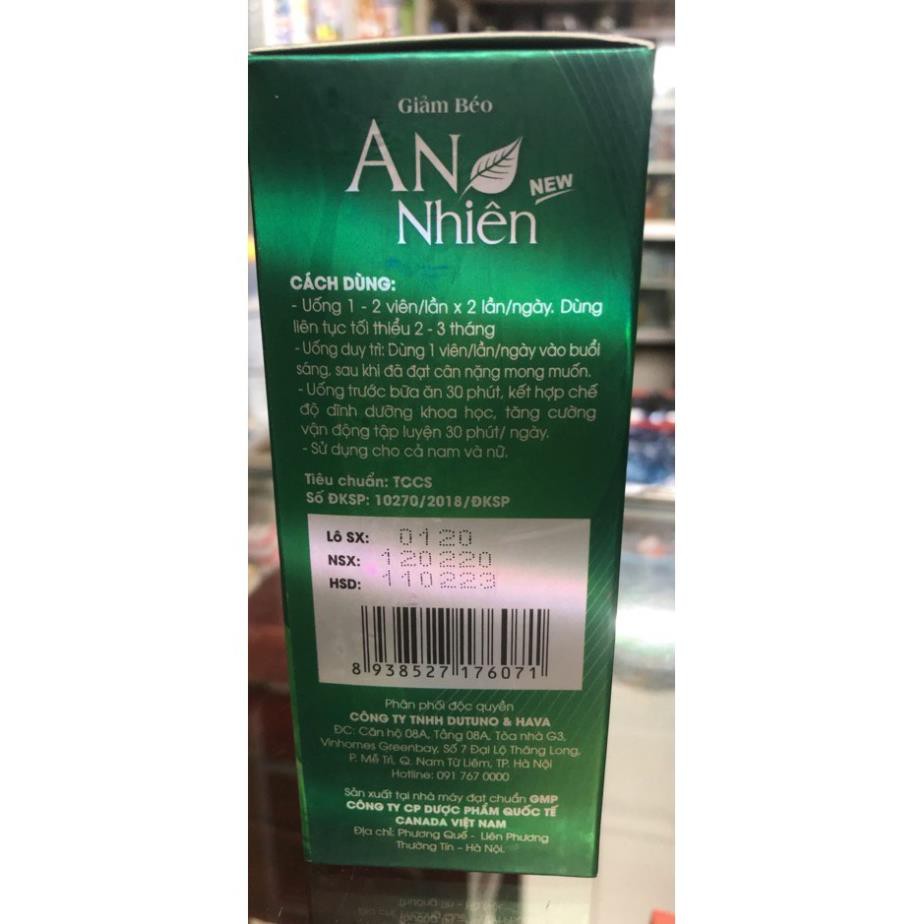 [CHÍNH HÃNG] THẢO DƯỢC GIẢM BÉO AN NHIÊN - thanh lọc cơ thể, giảm mỡ tức thì | BigBuy360 - bigbuy360.vn