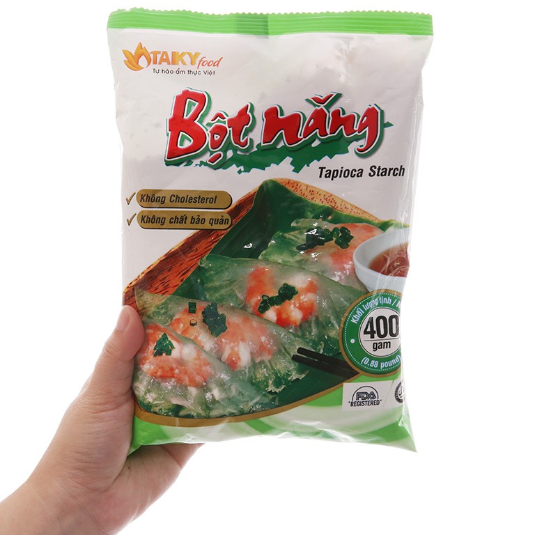 Bột năng Tài Ký gói 400g tinh chế từ củ khoai mì