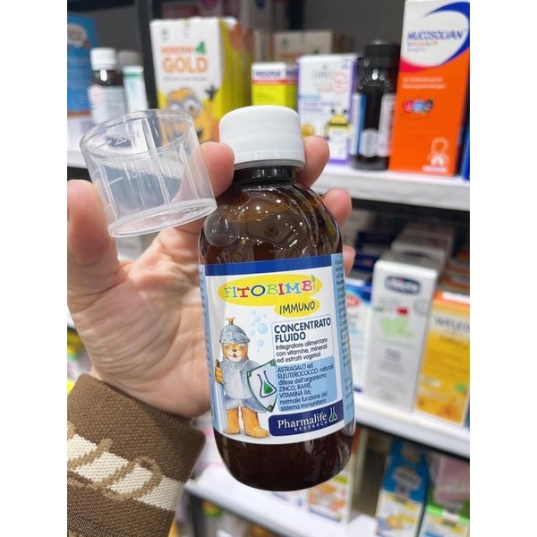 Siro Fitobimbi Immuno tăng cường hệ miễn dịch, nâng cao sức đề kháng lọ 200ml - NT162