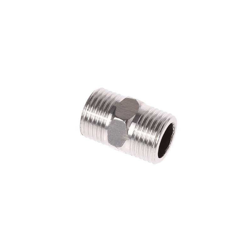 Núm Vú Lục Giác Bằng Thép Không Gỉ SS304 NPT 1 / 2 &quot;Male x 1 / 2&quot; Male