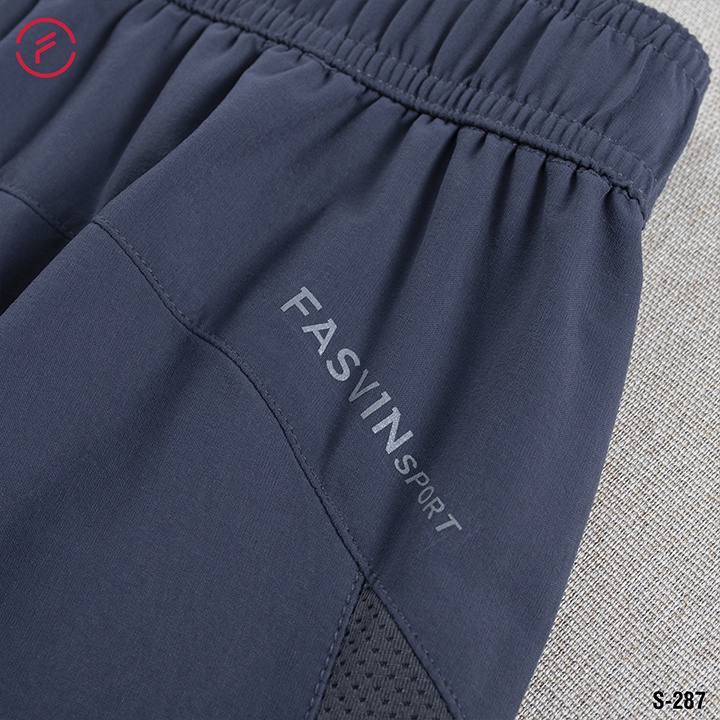 Quần đùi nam FASVIN S20287.HN vải gió chun mềm mại co giãn thoải mái