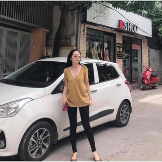Áo Nữ 🌸 Áo pull cổ tim nữ xẻ tà viền lưng SIÊU HOT  🌸