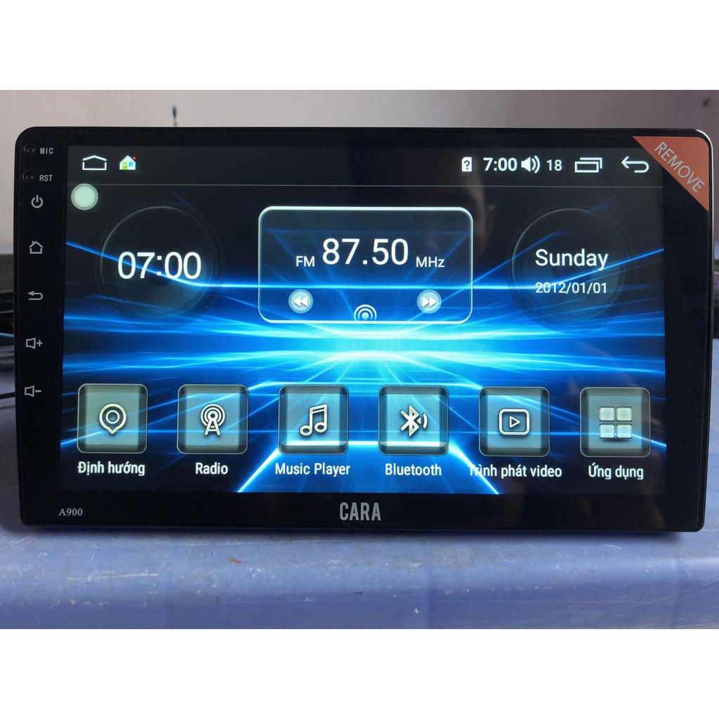 MÀN HÌNH DVD ANDROID CARA A900-CHIP 8 NHÂN MẠNH MẼ VỀ XỬ LÝ-GOOGLE MAP VÀ YOUTUBE MƯỢT MÀ