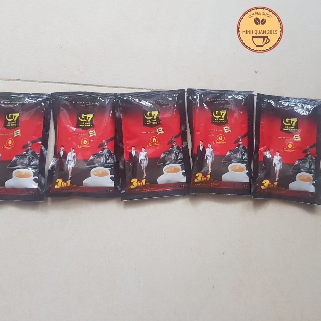 Gói Lẻ Cà Phê Hoà Tan G7 Trung Nguyên 3in1 G7 ( 1 gói *16gr) | BigBuy360 - bigbuy360.vn