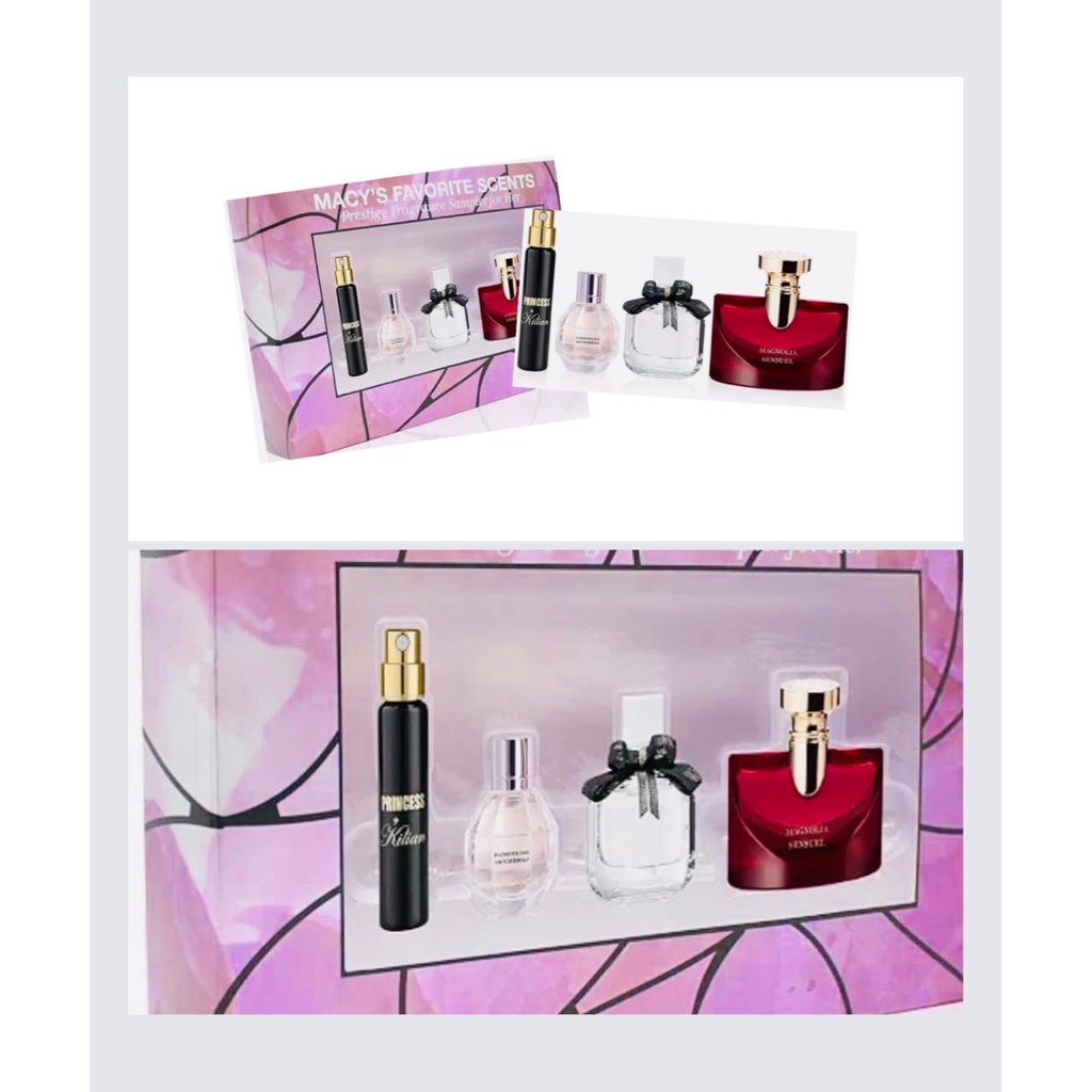 Set nước hoa Macy's Favorite Scents Prestige Fragrance Sample For Her