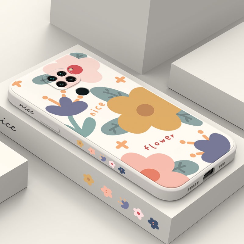 Ốp Điện Thoại Họa Tiết Hoa Thoải Mái Cho Xiaomi Redmi Note 9 8 7 Pro Max 9Pro 9S 9T