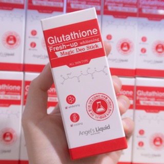 [3in1] Lăn Khử Mùi, Dưỡng Trắng, Giảm Thâm Angel's Liquid Glutathione Fresh-Up Whitening Magic Deo Stick 60ml