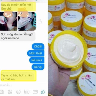 Kem body colagen