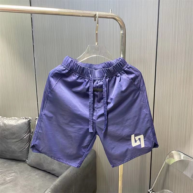 Quần Short Thể Thao Dáng Rộng Vải Lụa Mát Nhanh Khô Thời Trang Cao Cấp Cho Nam