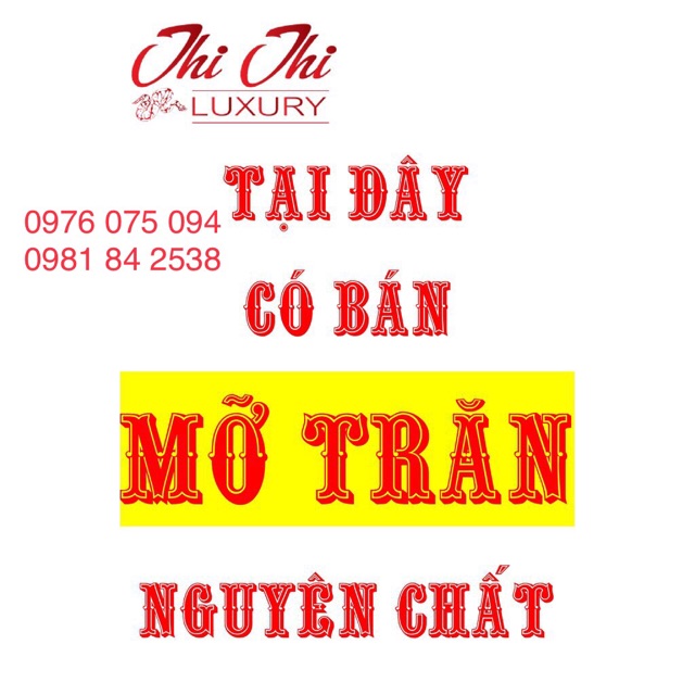Mỡ Trăn cao cấp Thi Thi Luxury Nguyên Chất Chính Hãng