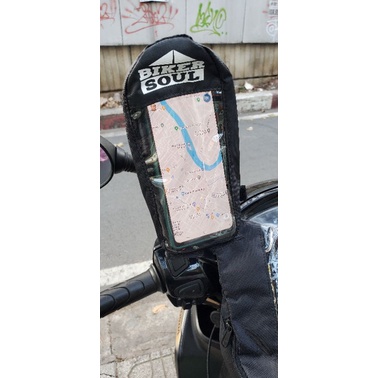 Túi  che mưa giá đỡ điện thoại hiệu Magfit