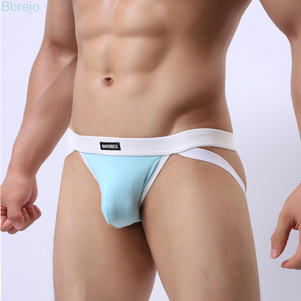 Underwear Jockstrap T-Back Thong Pouch Comfy Summer Lingerie Low rise Jock strap Athletic Supporter Men's Fashion